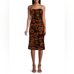 Milly Gabbi Velvet Floral Dress Size 6